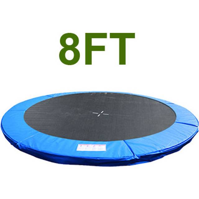 (8 FT Blue) Greenbay 6ft 8ft 10ft 12ft 13ft 14ft Replacement Trampoline Surround Pad Foam Safety Guard Spring Cover Padding Pads
