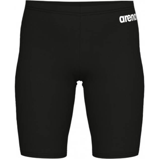 (30R, Black) Arena Childrens/Kids Jammer Solid Plain Swimming Trunks