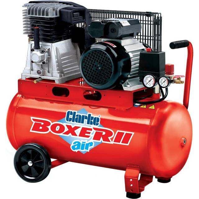 Clarke Clarke Boxer II 14/50P (O/L) 14cfm 50 Litre 3HP Belt Driven Air Compressor (230V)
