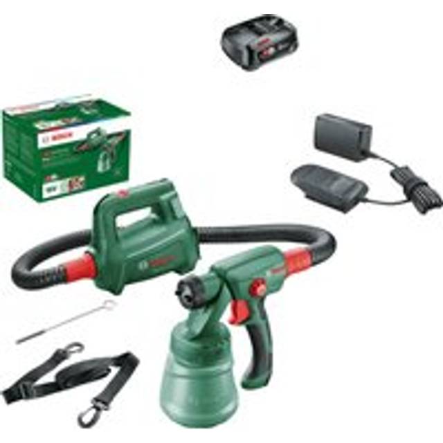 Bosch EASYSPRAY 18V-100 P4A 18v Cordless Paint Spray System 1 x 2ah Li-ion Battery Charger No Case