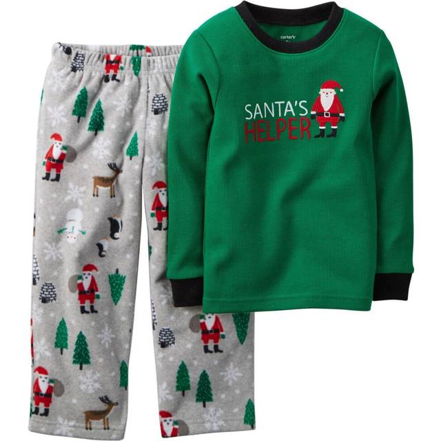 Carter's Baby Boys' 2 Piece PJ Set (Baby) - Nice List - 18 Months