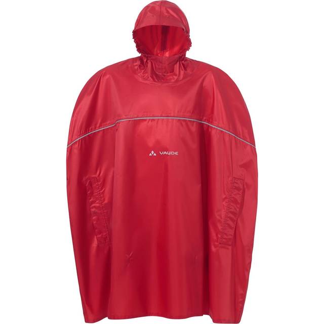 Vaude - Kid's Grody Poncho II - Poncho size M, red