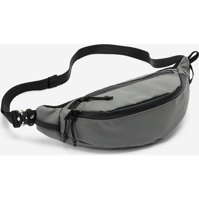 Waterproof Bumbag With 2 Pockets - Khaki Grey
