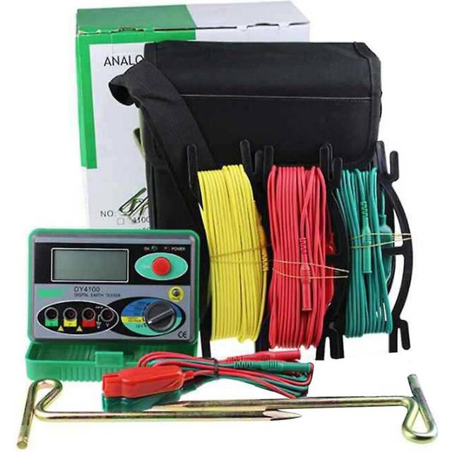 Earth Ground Meter Multimeter With Higher Accuracy Dy4100 Resistance Tester