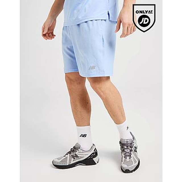 New Balance Essential Running Shorts - Blue - Mens