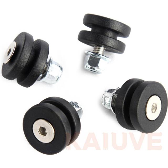 4PCS Universal Motorcycle Rear Luggage Case Tail Top Box Helmet Trunk