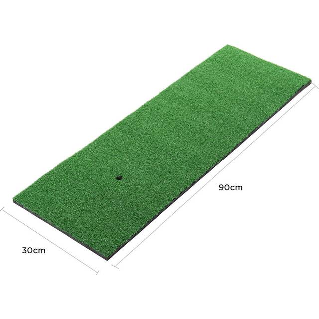 (30x90cm) 30x60/90cm Grass Golf Training Practice Mat Golf Oxford TEE Driving Hitting Range Mat Golf Turf Pitching Mat with Rubber Tee Holder Indoor O
