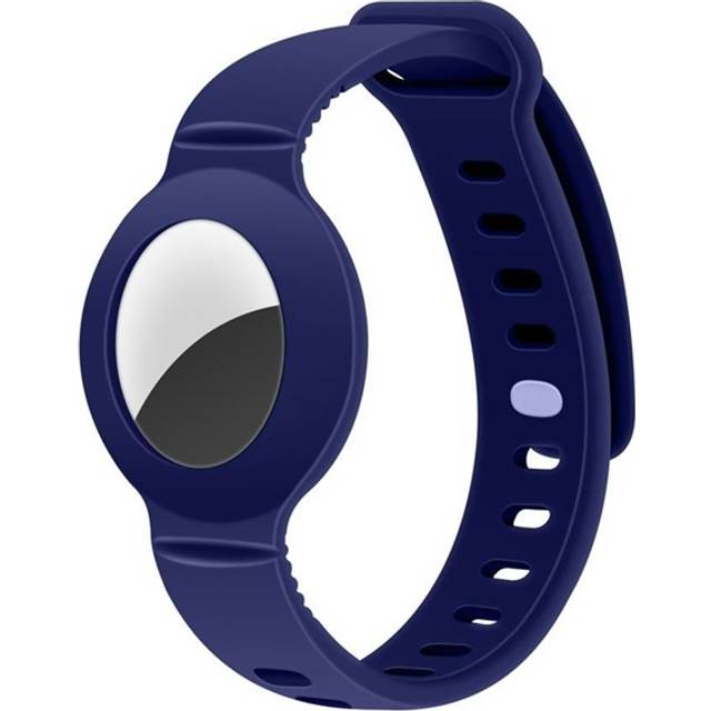Lippa Silikon AirTag Armband - Blå