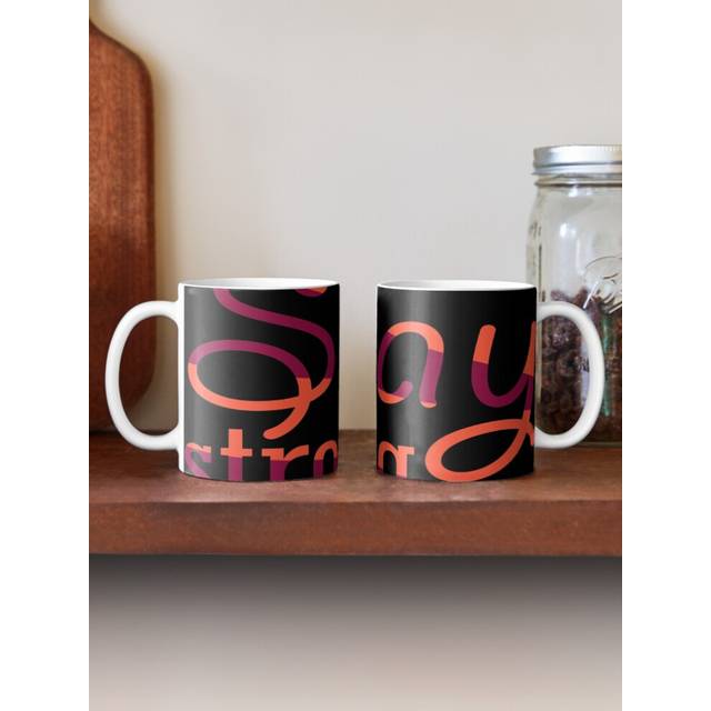 (Stay Strong - Motivational Design-8464) Coffee Mugs 11oz dream big Ceramic Mug Cute Novelty Christmas Gifts