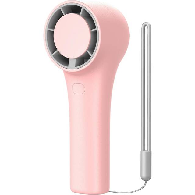 2Hours Cooling TimeRechargeable Personal Battery Powered Mini Pocket Hand Fanpink 1Item