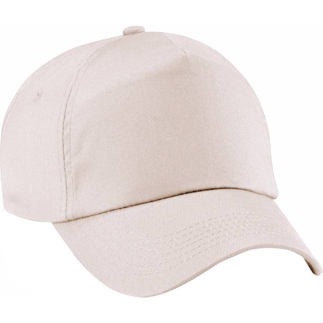 (One Size, Sand) Beechfield Unisex Plain Original 5 Panel Baseball Cap