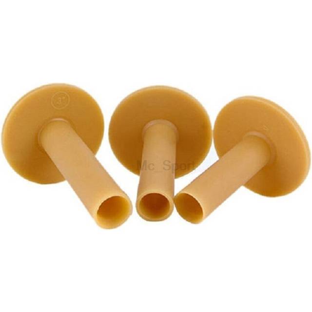4Pcs Rubber Training Practice Driving Ranges Mats 70Mm Accessories Ox Tenden Golf Tees