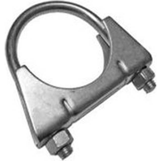 Graphskill - Universal Exhaust pipe clamp + U-bolt - 29 mm - bzp Mild Steel