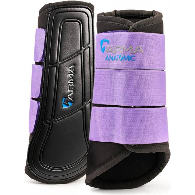 (X Full, Lavender) ARMA Neoprene Horse Brushing Boots