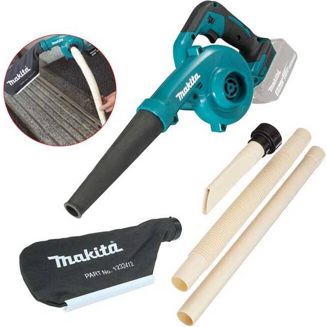 Makita - DUB185Z 18v lxt Cordless Blower Vacuum + Flexible Hose Nozzle + Bag Bare