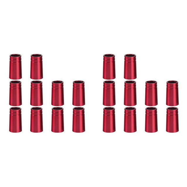 20Pcs Golf Ferrules .370 Aluminum 22mm for Irons Shafts Club Accessories