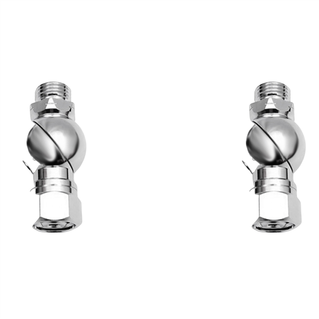 2X 360 Degree Swivel Hose Adapter for 2Nd Stage Scuba Diving Regulator Connector Dive Accessories