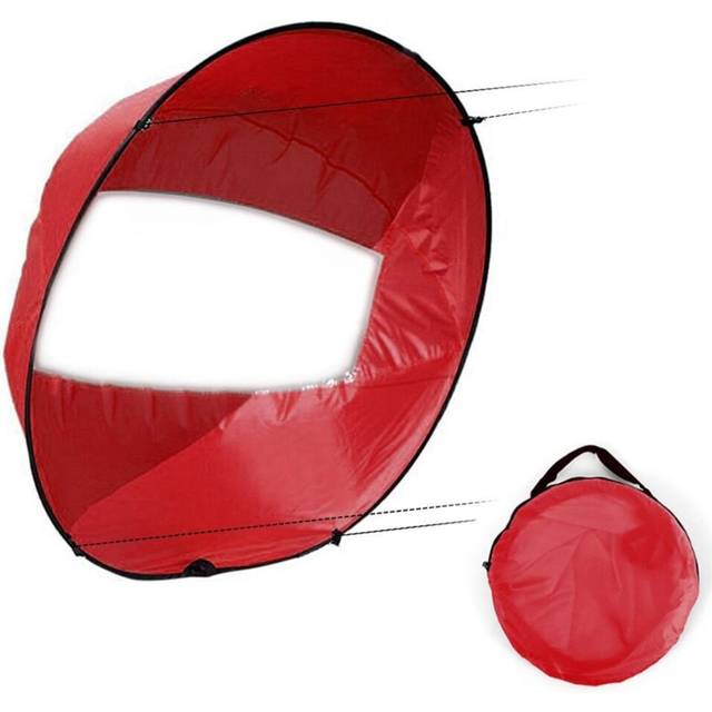 (Red) 42 inch Foldable Kayak Boat Wind Sail