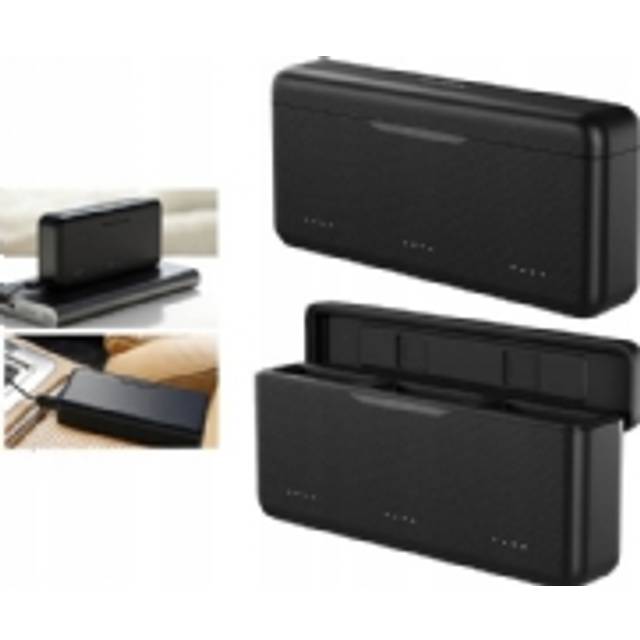 TELESIN Battery Charger For DJI OSMO Action 3 4 5pro Battery 3 Slots TF Card Battery Storage Portable Charger Box Charging Case