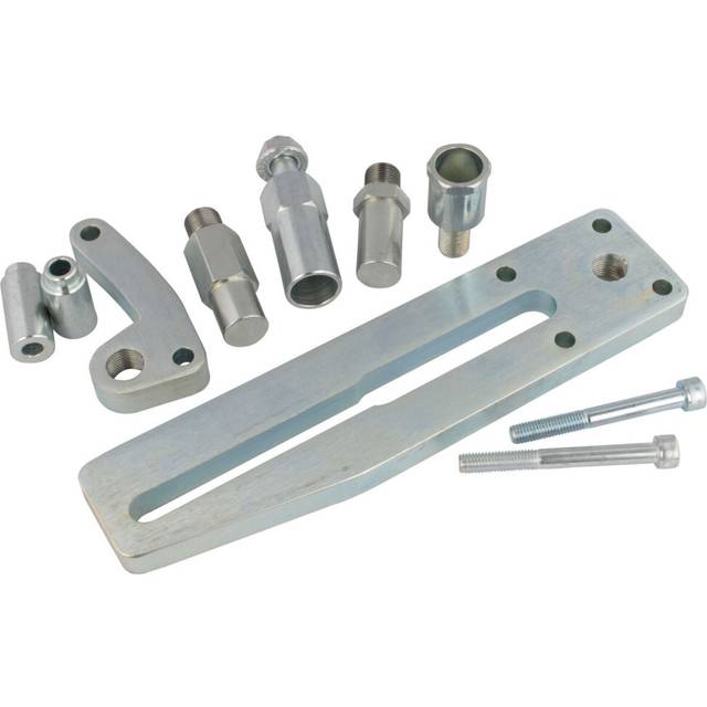 BikeTek Riser Stand Adaptor Kit Silver For Ducati Panigale 899 14 > 15 / 1199 12 > 14