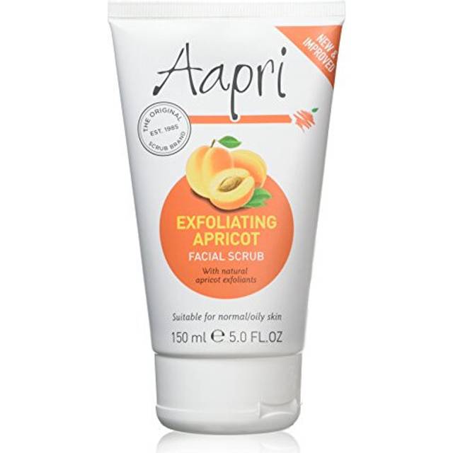 Aapri Exfoliating Apricot Face Facial Scrub Cream 150ml, (Pack of 1)