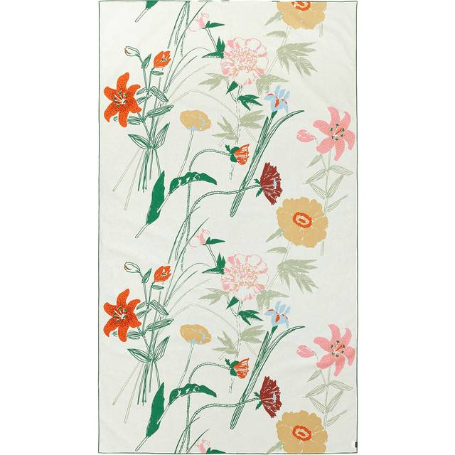 Marimekko Puutarhakutsut bordsduk 145x250 cm White-green-orange-beige