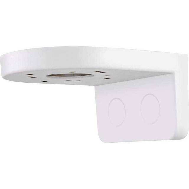 Topiky Dome Camera Bracket, L Shaped Universal CCTV ABS Plastic Dome Camera Wall Mounted Bracket Stand, White