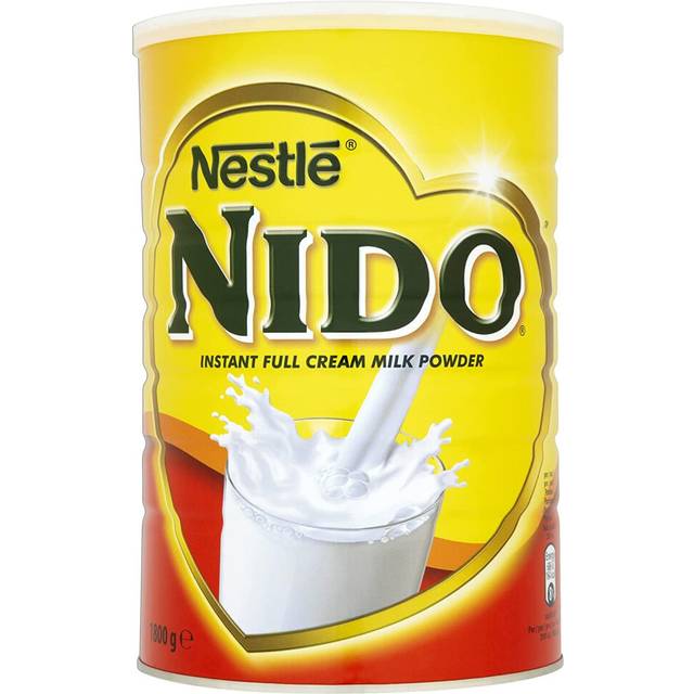 Nido Instant Full Cream Milk Powder, Substitute for Fresh Milk, For Tea & Coffee 1.8kg Tin