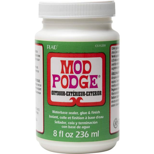 Mod Podge CS11220 236 ml Outdoor Waterbase Sealer/ Glue and Finish, Clear