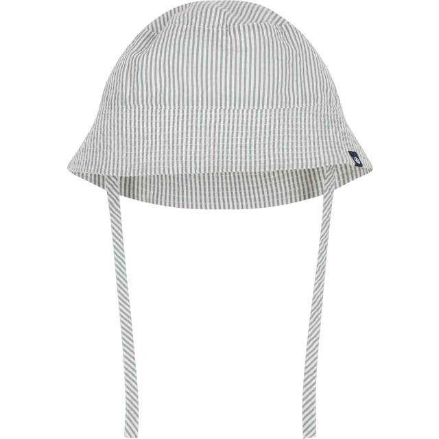 Twill Bucket Hat - white striped - 3/6M (60/67CM)