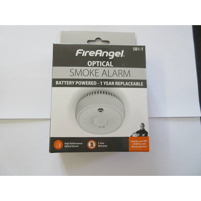 Fireangel opitical smoke alarm battery powered - sb1t - brand