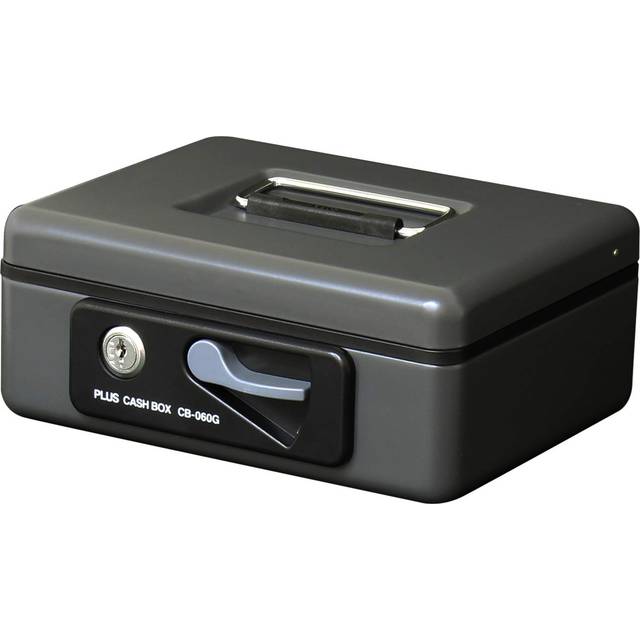 PLUS Safe Hand Safe Small W197 x D164 x 80mm Dark Gray 12-860