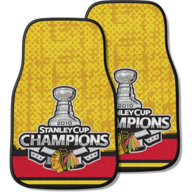 Chicago Blackhawks 2010 NHL Stanley Cup Champions Front Carpet Car Mat