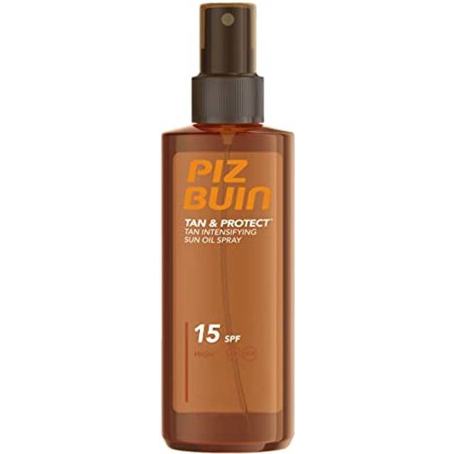 Piz Buin Tan and Protect Tan Accelerating Oil Spray SPF 15, 150 ml (Pack of 1)