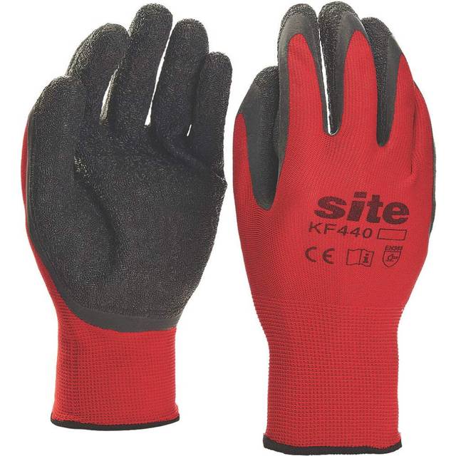 Site Superlight Fine Gauge Safety Work Gloves-SIze large