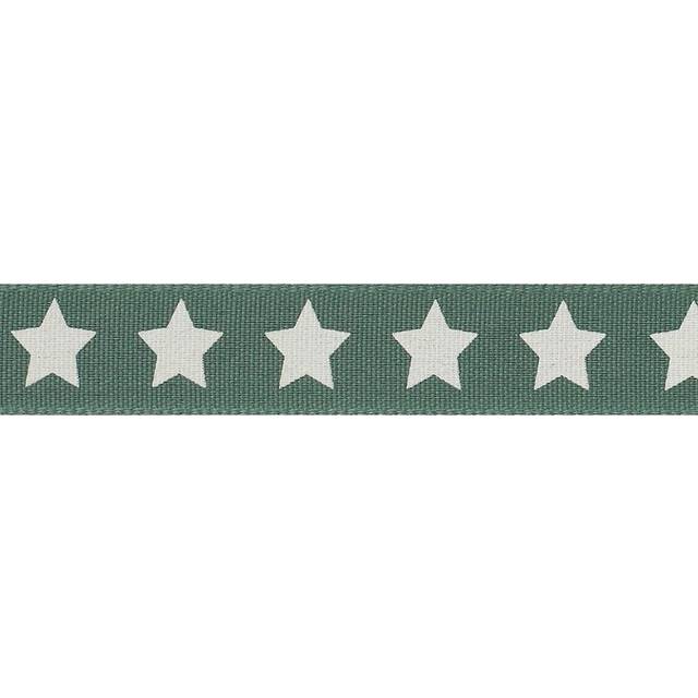 Berisfords 15mm Magic Star Christmas Ribbon - Sherwood - per metre