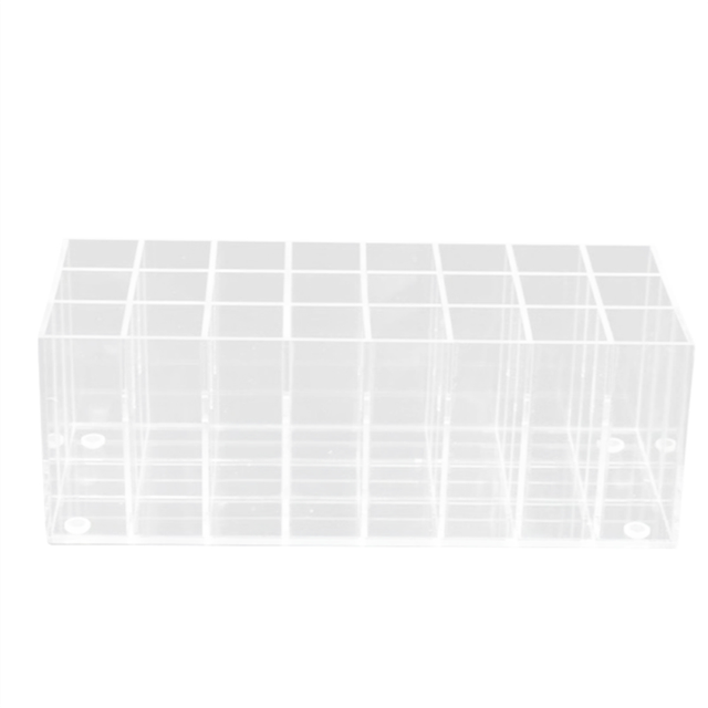 24-Grid Lipstick Storage Box Lip Gloss Container Nail Polish