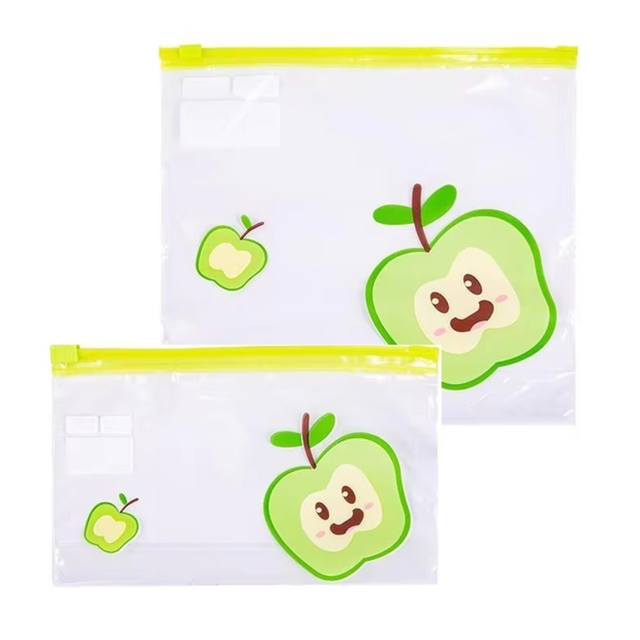 Reusable Food-grade Transparent Storage Bag Seal Container L+S