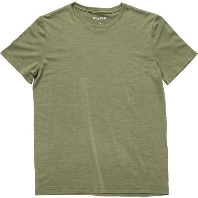 Devold - Classic Tee - Merino shirt size L, olive