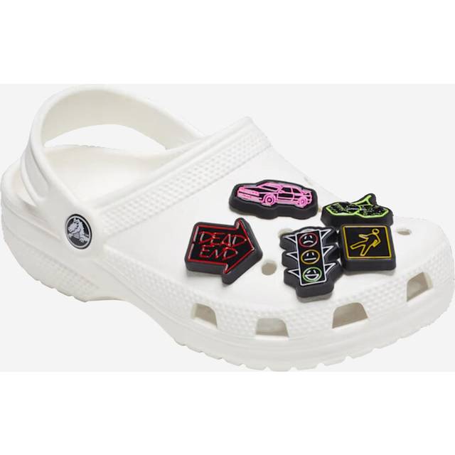 Jibbitz Crocs Reflective Street (x5) - Noir