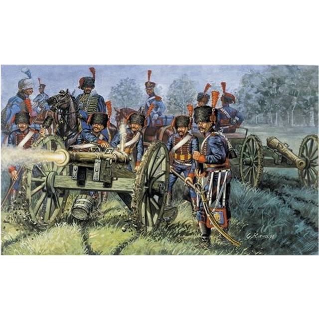 FRENCH LINE/GUARD ARTILLERY  - SOLDIERS 1:72 - Italeri 6018