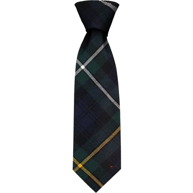 Gents Neck Tie Campbell of Argyll Modern Tartan Lightweight Scottish Clan Tie