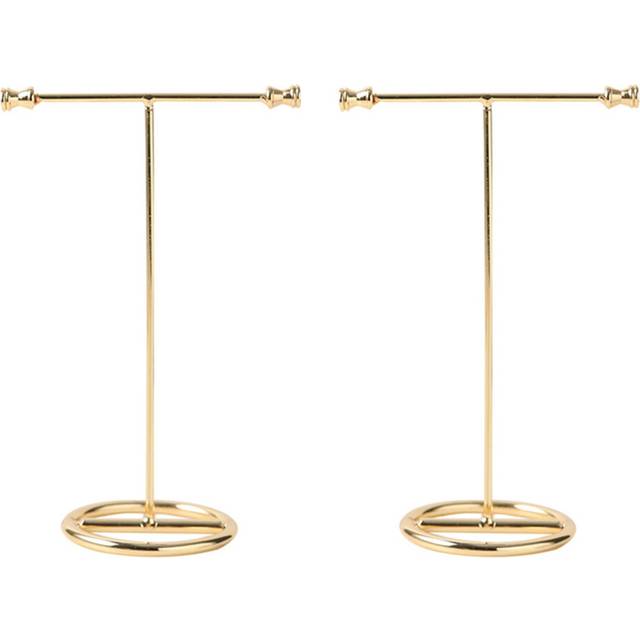 2X Jewelry Display Stand Show Rack Earring Rack Jewelry Rack for Earrings Necklace Storage Jewelry
