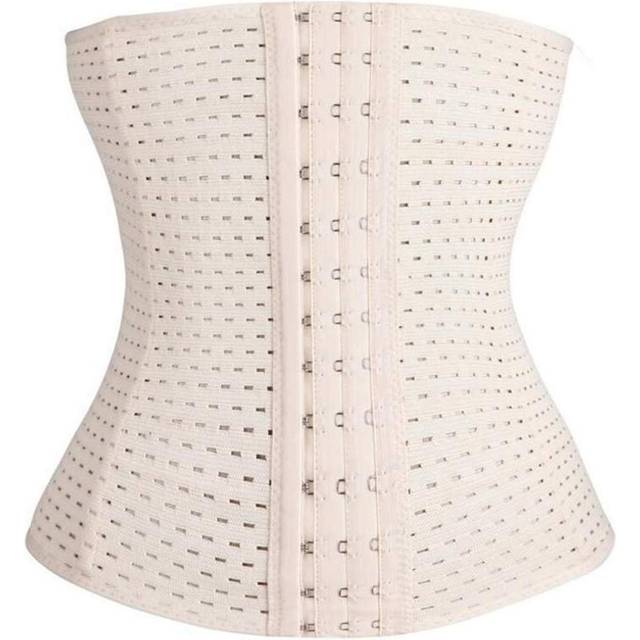 Träningskorsett / Waist Trainer för Timglasfigur - Beige