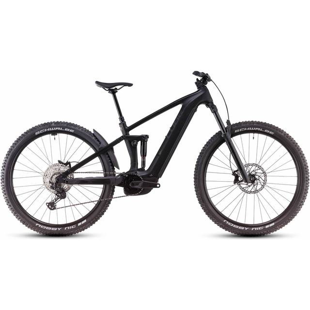 Cube Stereo Hybrid One44 EX 800 Full Suspension e-Bike - 2025 - Blackline, Medium
