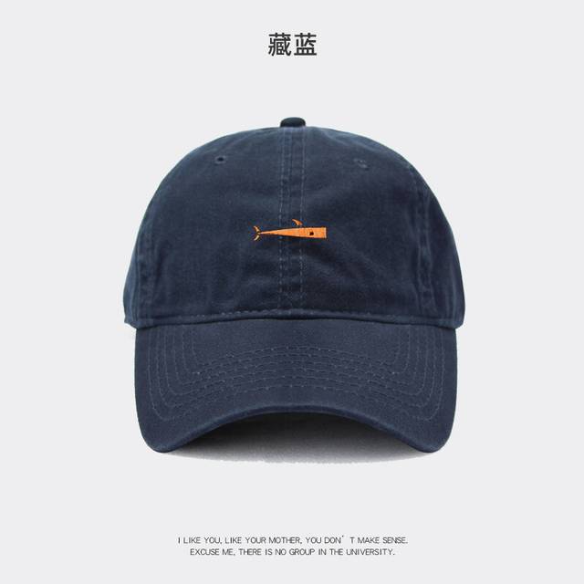 (Navy Blue) Lightweight Sunshielding Breathable Acrylic Baseball Cap For Summer Wear