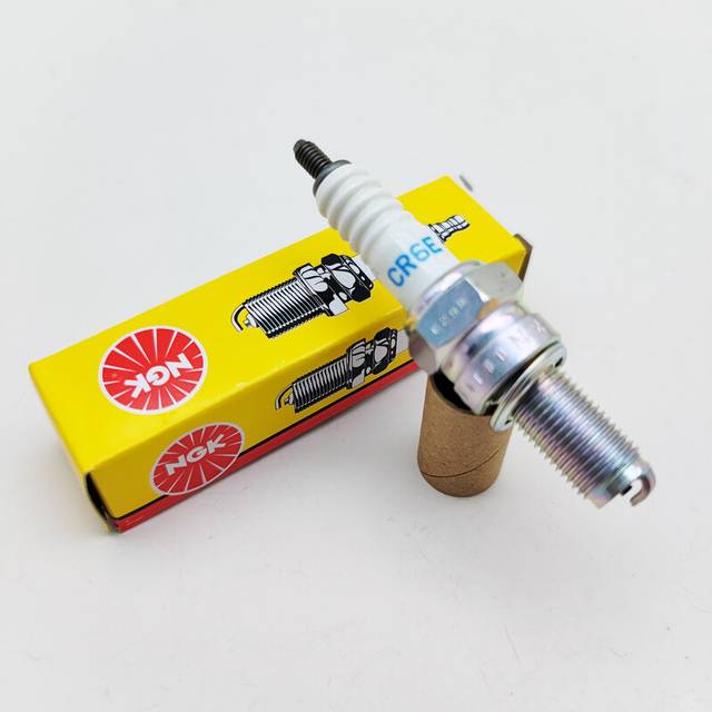 (CR6E 1pcs) 1pcs Original Motorcycle NGK Spark Plug For CB400 GW250 Hornet FZR XJR Bandit ZRX