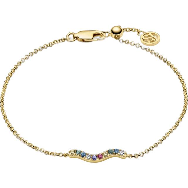 Sif Jakobs Ellera Waves sterling silver Armband Med Zirconia