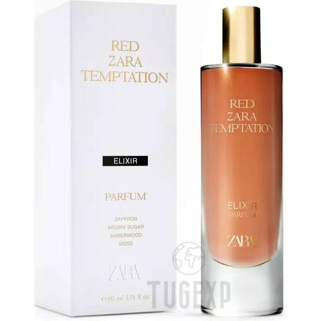 ZARA Red Temptation Elixir Parfum Women 80ml 2.7 oz New