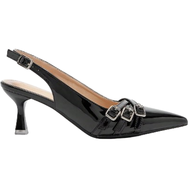 Cuccoo Women&#39;s Fashion Solid Color Buckle Design High Heel Shoes Elegant Basics Business Casual Business Chic Party Spring Shoes Spring Break Easter